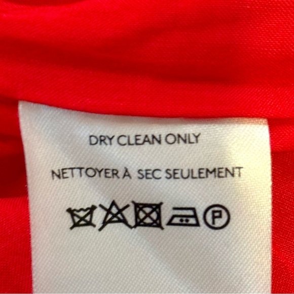 NWT FREE PEOPLE Bell Sleeve Floral Mini Peasant Dress Pop Red Combo - Picture 8 of 14